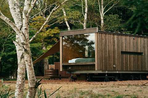 Saunas Are Squeezed Into These 275-Square-Foot Japanese Tiny Homes