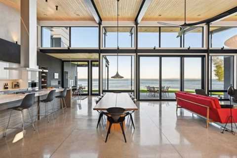 Four-Mile Lake Views Anchor This  $2.5M Minnesota Home
