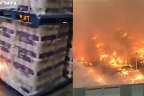 Arson Suspect Chamel Abdulkarim Arrested After 6-Alarm Fire Engulfs 1 Million Square-Foot Warehouse in Southern California (VIDEO)