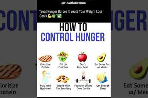 How To Lose Weight Without Exercise | @HealthDietDuo #shorts #HDD