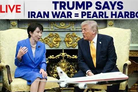 US: Trump’s Pearl Harbor Comparison Stuns Japan PM Takaichi During Iran Talks | Firstpost Live