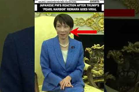 Japanese PM Sanae Takaichi’s reaction after US Prez Trump’s Pearl harbor remark goes viral