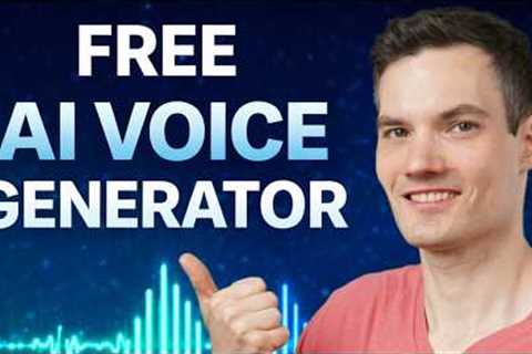 Free AI Voice Generator on Your PC (Clones Any Voice)