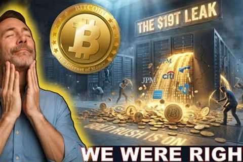 $19 Trillion JPMorgan, Citi, Schwab Leak. New Crypto Gold Rush is ON!