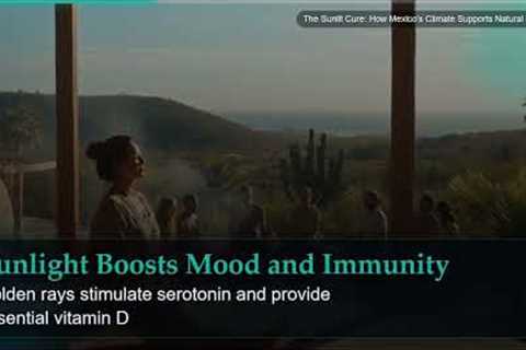 The Sunlit Cure: How Mexico's Climate Supports Natural Healing
