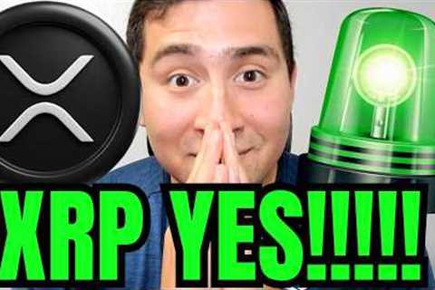 It's CONFIRMED!! XRP HOLDERS I Got BREAKING PUMP NEWS