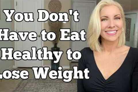 Fat Loss Made Simple! You Don't Have to Eat Healthy to Lose Weight! It's Math, Not Morality 😉