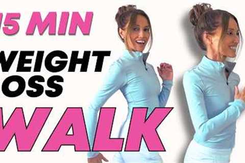 15 Minute Walking Exercise for Weight Loss | Walk at Home for your Weight Loss Journey
