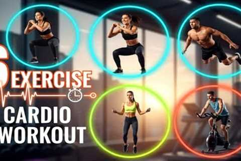 10-Min Full Body Cardio Workout at Home | Lose Weight Fast & Burn Belly Fat | No Equipment Needed! 