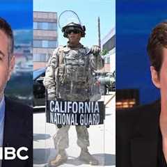 Marines in streets: Trump hit for 'illegal' crackdown after anti-police pardons (Melber report)