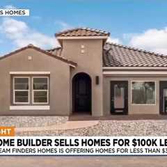 NEW homes going for $100K below market value in Phoenix area