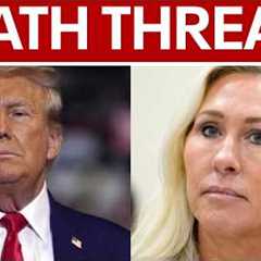 MTG says she's getting death threats after social media spar with Trump