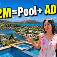 Living in Kailua Hawaii: pool house with a legal ADU in the back.