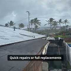 K-Aloha Roofing | Roof Repair & Replacement, Shingle & Commercial Roofing on Oahu & Isles.
