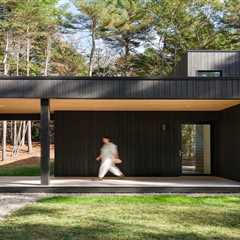 This Blackened Cedar Home Was Designed to Vanish Into the Trees—Almost