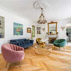Topped With a Colorful Shingled Roof, an Ornate French Villa Seeks $2.5M