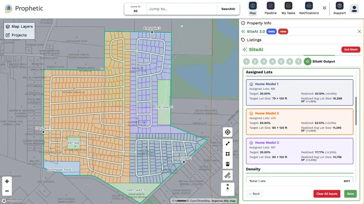 AI-powered data remaps builders’ landbuying art and science