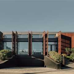 Massive Steel Panels Conceal (and Reveal) a Deceptively Airy Home in Tbilisi