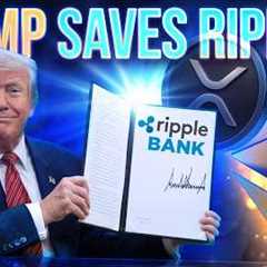 Trump Executive Order Saves Ripple!🚨Banks Go ALL-IN Against CLARITY🔥