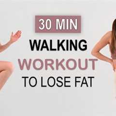 30 MIN FAST WALKING FAT BURN - Lose Weight to the Beat | No Repeat, No Jumping, Sweaty + Fun