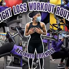 Weight loss workout routine | What I did at the gym to help me lose 70+ pounds | BEGINNER FRIENDLY