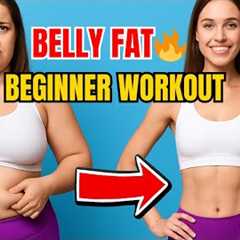 Beginner Belly Fat Workout – Start Your Journey Here! (10 Easy Home Exercises)