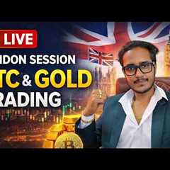 Crypto Gold Live Trading | London SESSION | 25 MAY 2026 | THE CHARTISTT