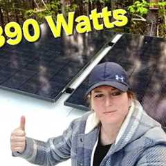 Rooftop Solar is Mounted!