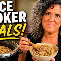 We Cannot Believe How Easy These WFPB Rice Cooker Meals Are!