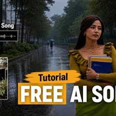 How to Create AI Music & Song Videos for Free | Song Generation Tutorial with English Subtitles