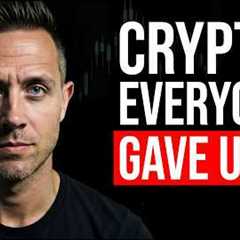 CRYPTO Bulls Are QUITTING Towards The Bottom...