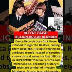 DECCA'S CRASH: BILLION-DOLLAR BLUNDER