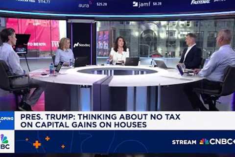 'Fast Money' traders react to Pres. Trump's statement about no capital gain tax on houses