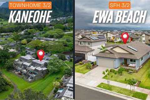 Kāneʻohe Townhome vs Hoʻopili Single-Family Home | 2 New Oʻahu Listings