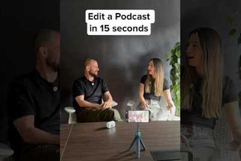 How to edit a podcast in 15 seconds | Fast podcast editing with Detail app