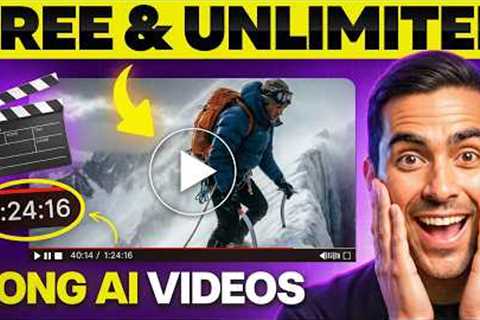 STOP Paying: Make LONG AI Videos FREE & UNLIMITED in 2026