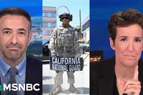 Marines in streets: Trump hit for 'illegal' crackdown after anti-police pardons (Melber report)