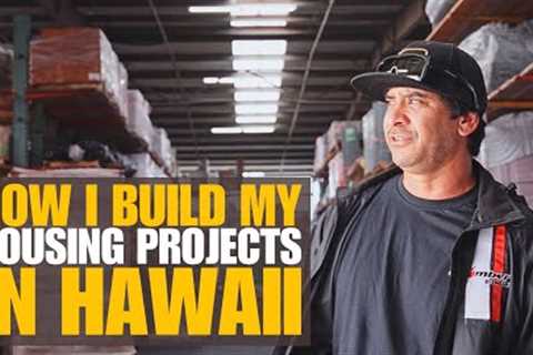 $0 to Building Homes in Hawaii – Fly to the Big Island with me