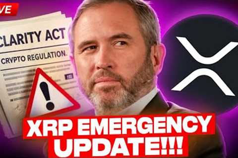 🔴 LIVE: XRP Emergency Update, CLARITY Act Shakeup & Breaking Crypto News!!