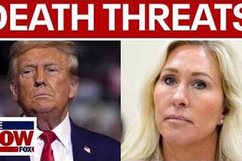 MTG says she's getting death threats after social media spar with Trump