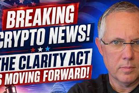 BREAKING: Clarity Act Senate Hearing SHOCKS The Crypto Market! Breaking Crypto News!