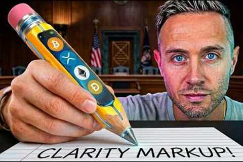 CRYPTO Clarity Act Markup LIVE! CRYPTO Revolution Starts NOW...