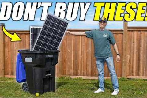 Solar Panels Don't Matter... Here's Why.