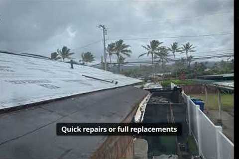 K-Aloha Roofing | Roof Repair & Replacement, Shingle & Commercial Roofing on Oahu & Isles.