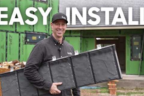 Don't like the metal roof look? Check out this metal SLATE alternative!