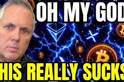 OH MY GOD! XRP And Crypto Getting Pummeled! I’m So DAMN TIRED Of This!