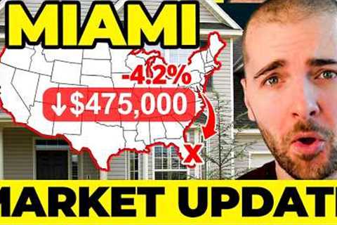 Miami's housing market going bust (2025 home values officially in decline)