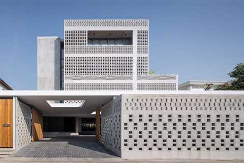 You Couldn’t Begin to Count the Perforations in the Facade of This Bangkok Home