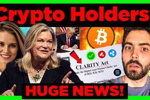 HUGE BREAKING NEWS For Crypto Holders (Bitcoin, Solana & XRP)