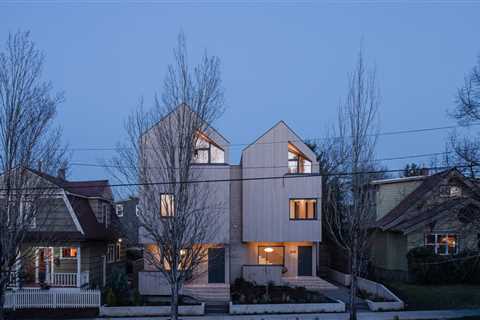 In Portland, a Brand-New Timber-Clad Town House Seeks $1.6M